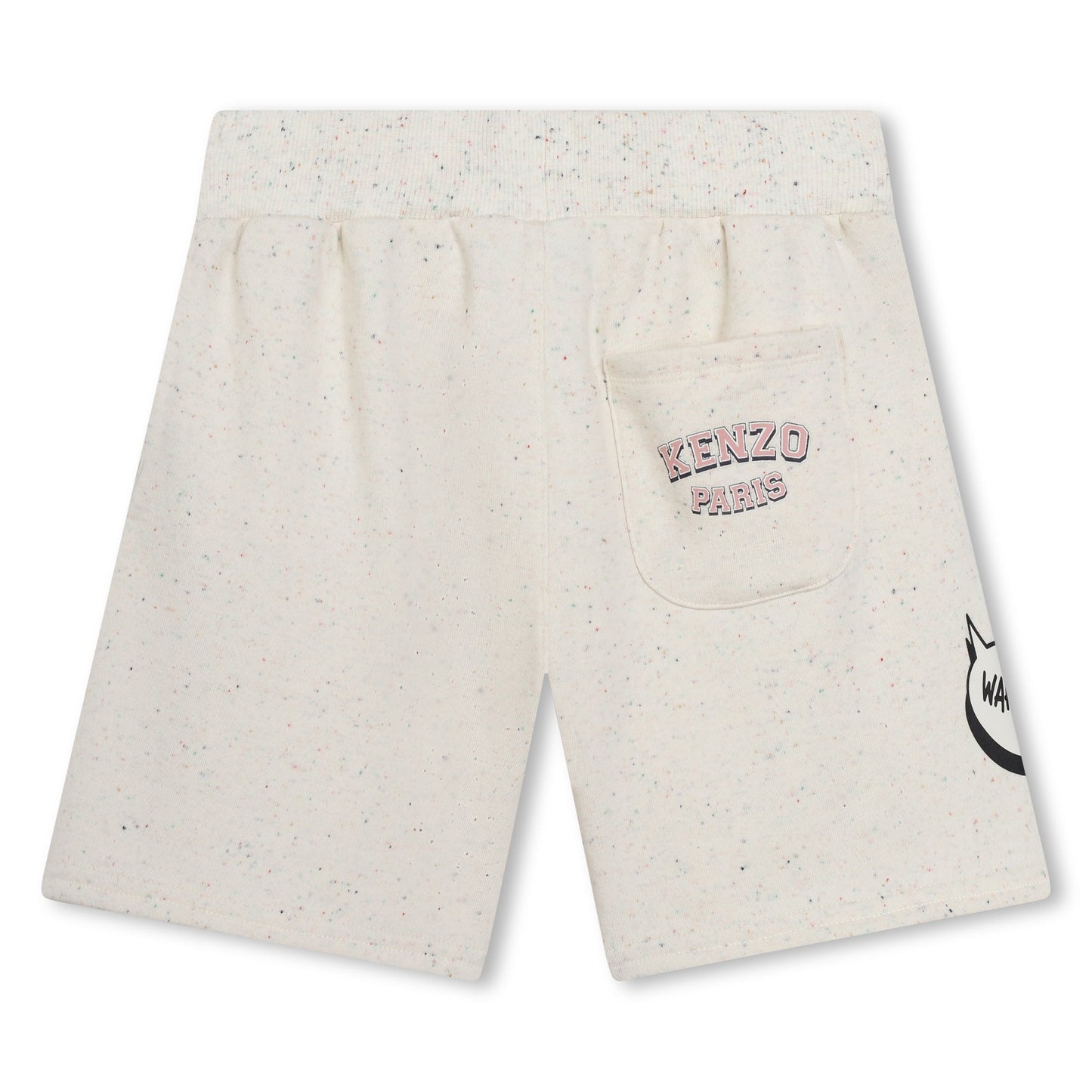 女童象牙白棉短裤