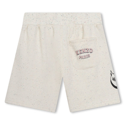 女童象牙白棉短裤