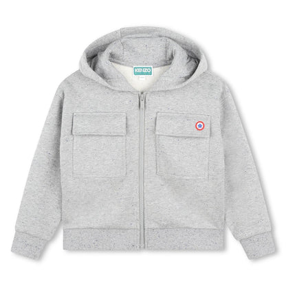 CARDIGAN A CAPUCHE