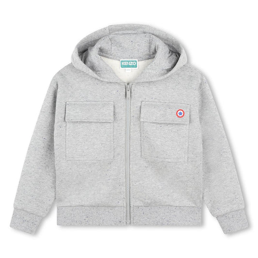 CARDIGAN A CAPUCHE