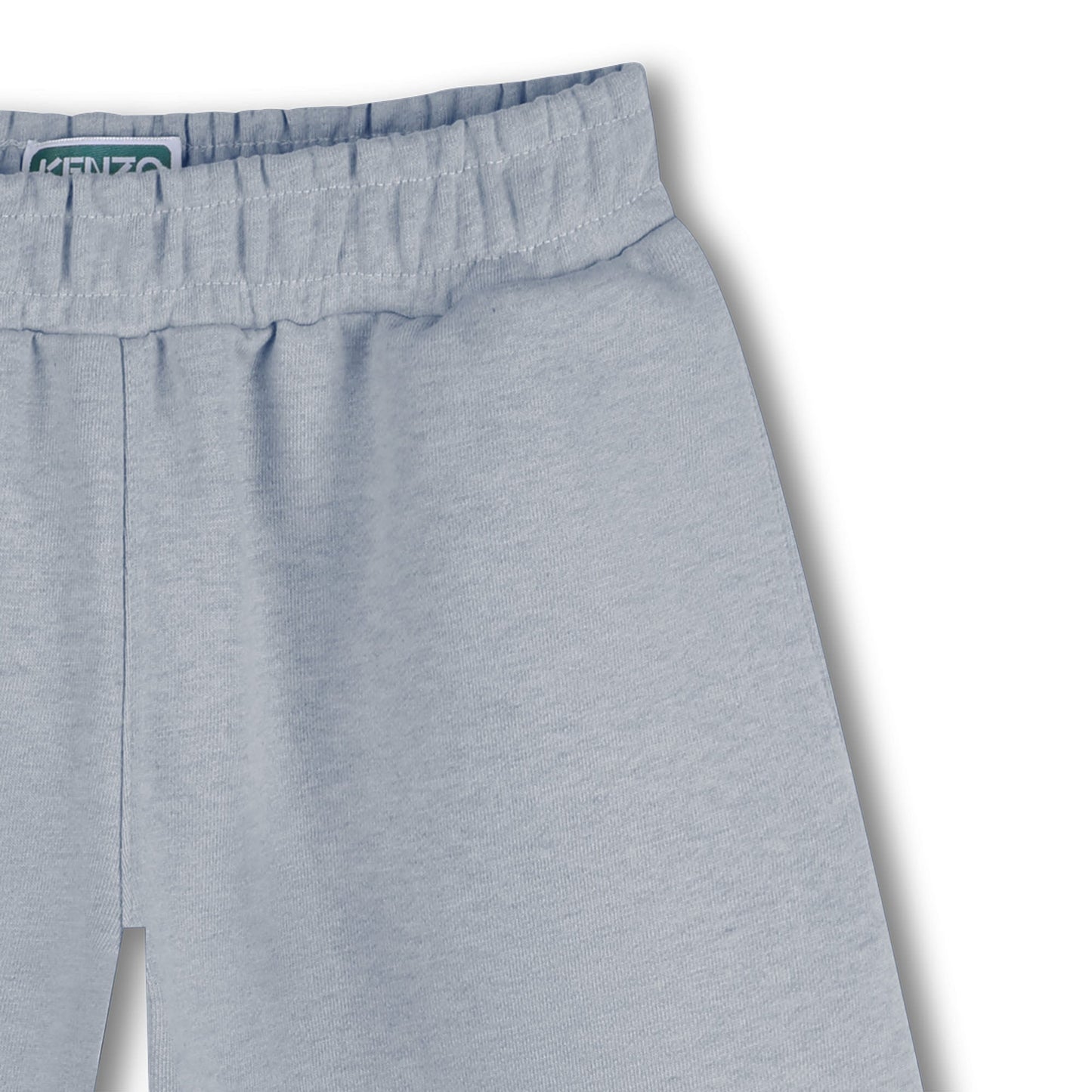 男童灰蓝色棉短裤