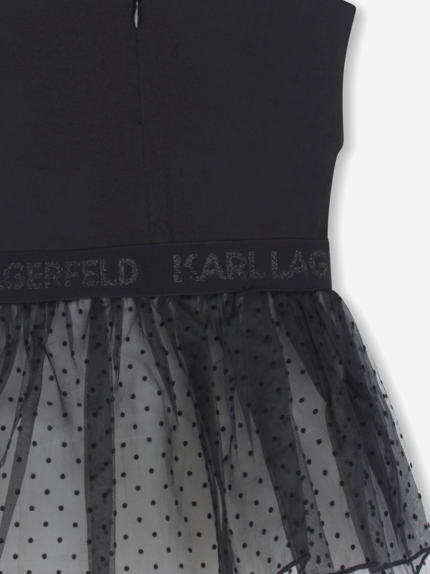 Karl Lagerfeld 女婴 Choupette 黑色礼服