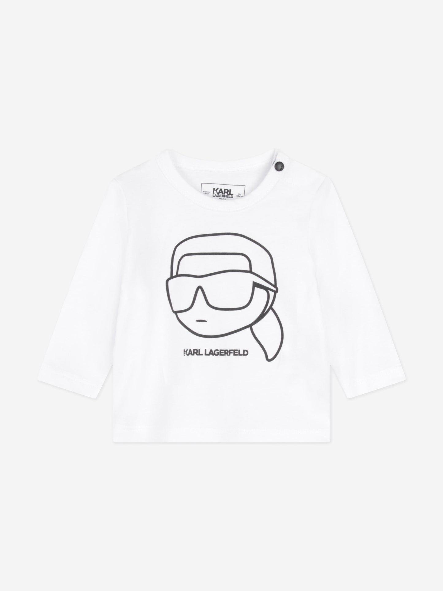 Karl Lagerfeld 男婴运动服礼品套装（黑色）