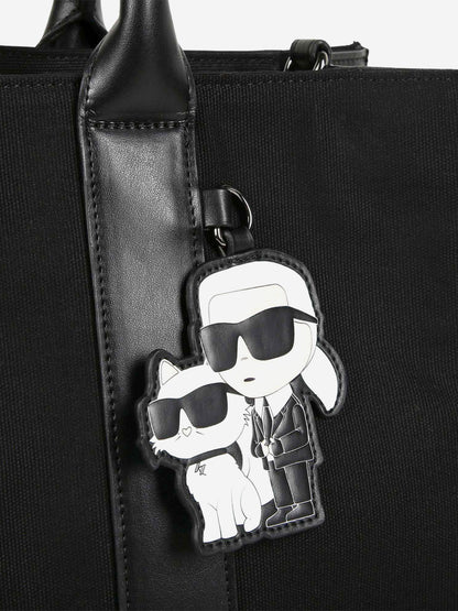 Karl Lagerfeld 婴儿徽标尿布包 黑色 (42 厘米)