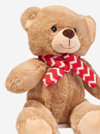 Keel Toys Kids Keeleco Conker Bear 带围巾 多色（25 厘米）