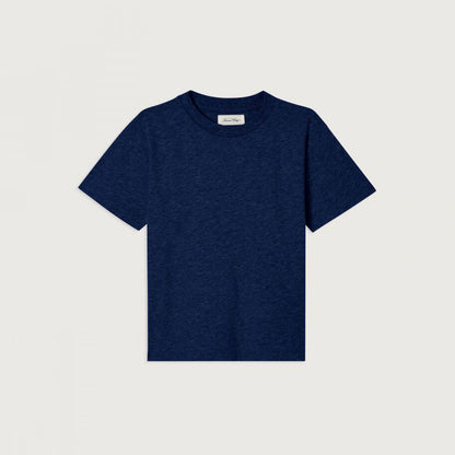 儿童藏青色棉T恤