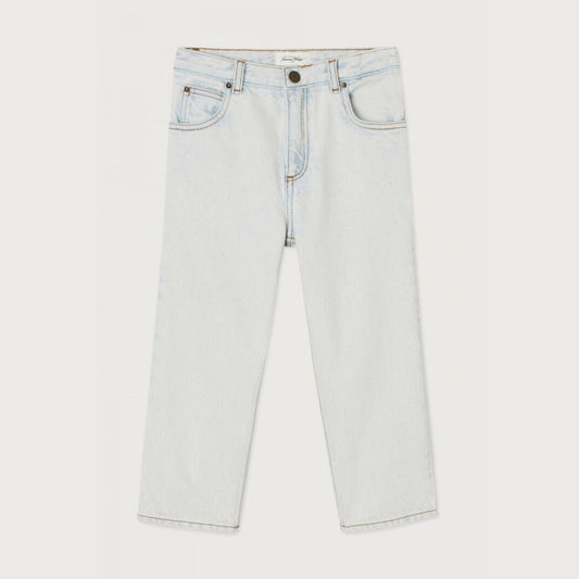 儿童漂白蓝色牛仔裤