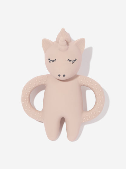 Konges Sløjd 女婴独角兽牙齿安抚器（粉色）