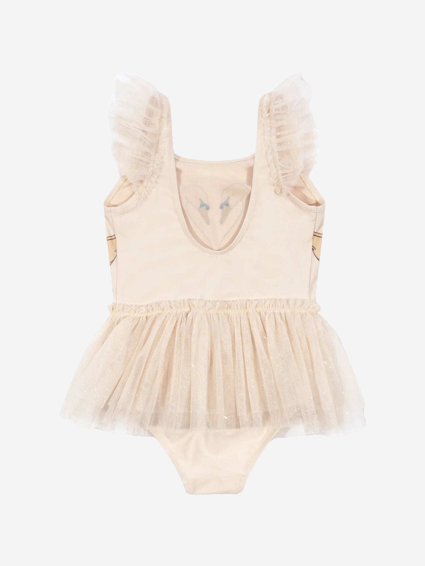 Konges Sløjd 女孩粉色 Strut Swan 泳衣