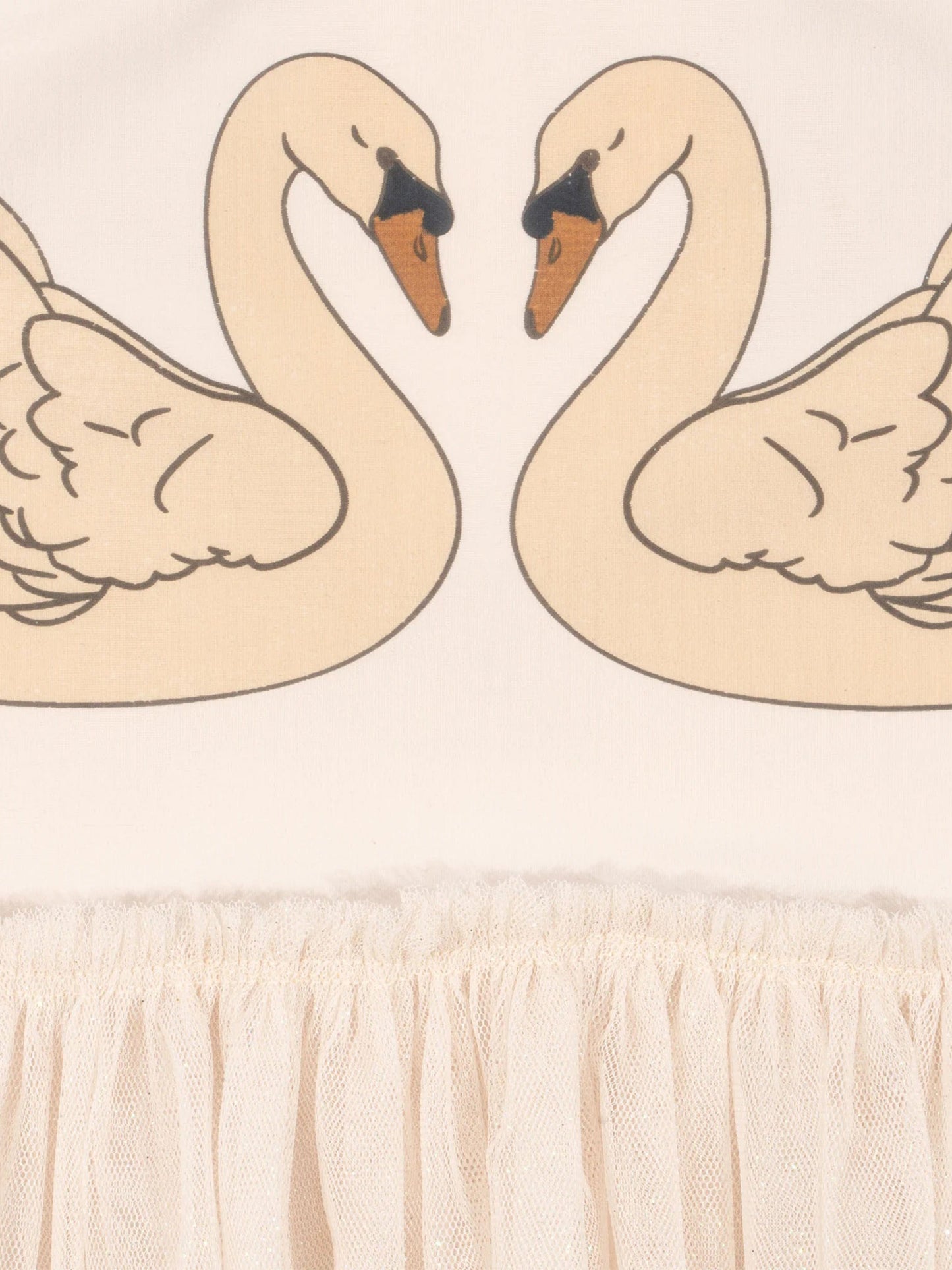 Konges Sløjd 女孩粉色 Strut Swan 泳衣