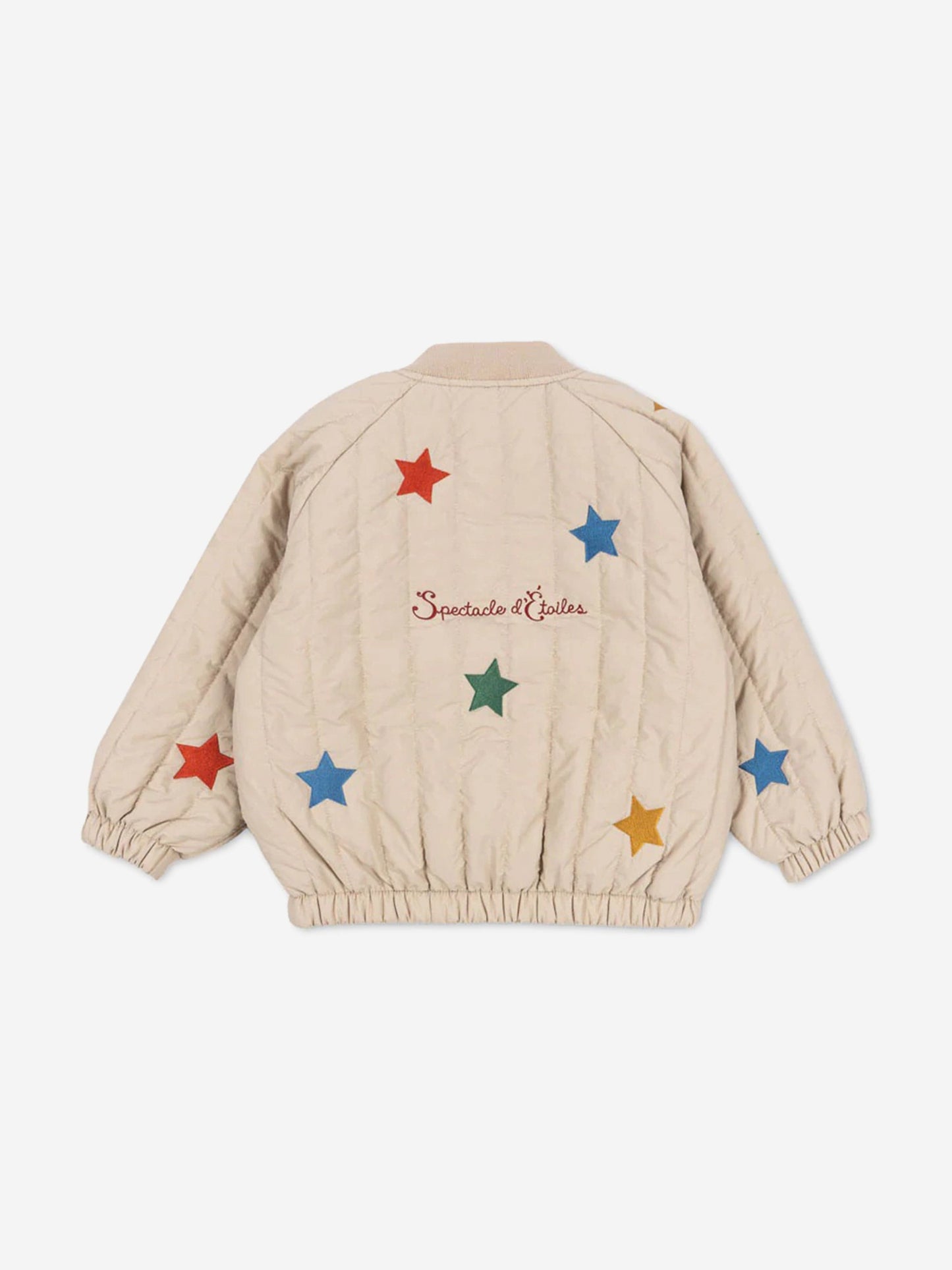 Kids Star Juno Bomber Jacket in Beige