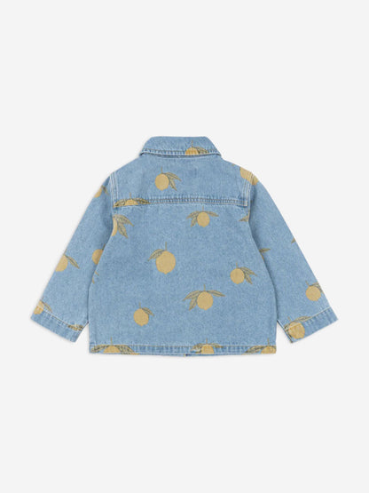 Kids Magot Lemon Denim Jacket in Blue