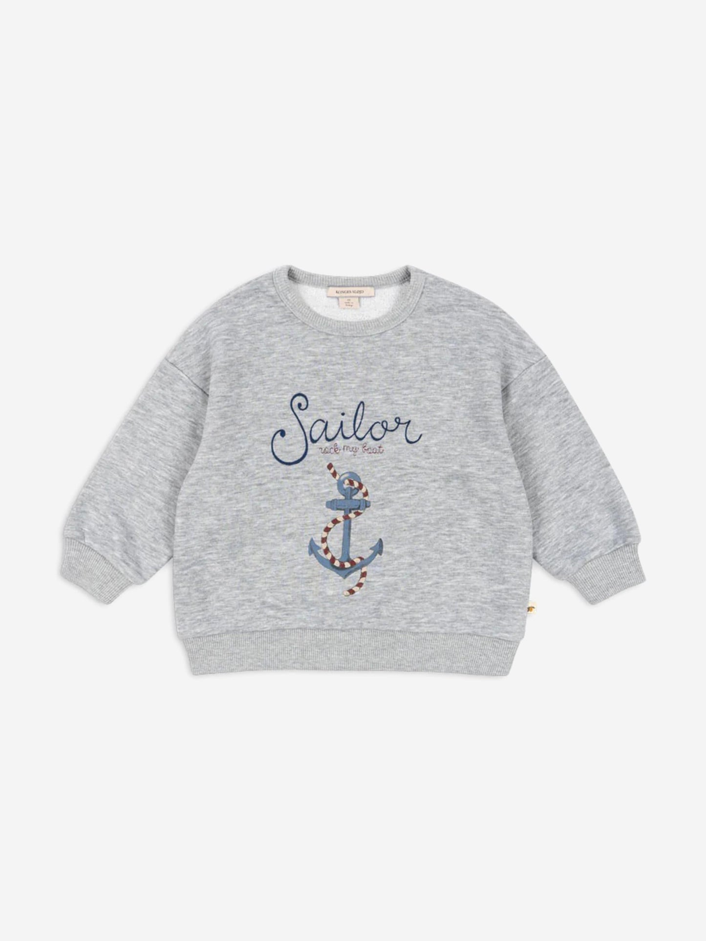 Kids Lou Sailor Sweatshirt in Grey