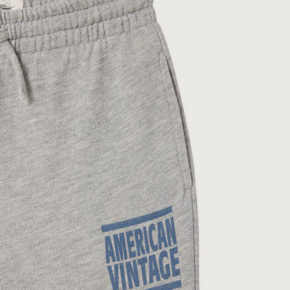 儿童灰色棉长裤