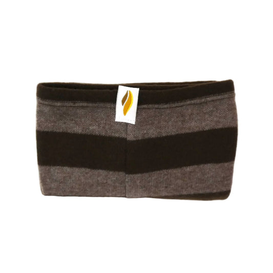 成人款棕色条纹芭蕾舞护腿(Kate - Leg Warmer)