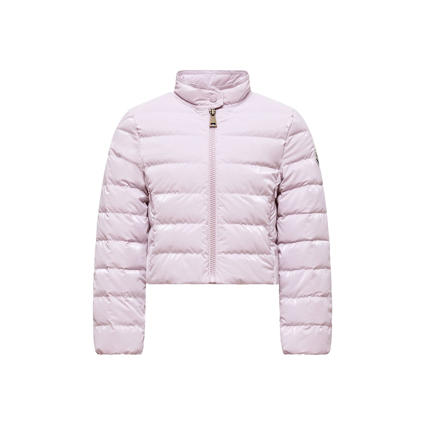 女童淡紫色"CEMILE"羽绒服