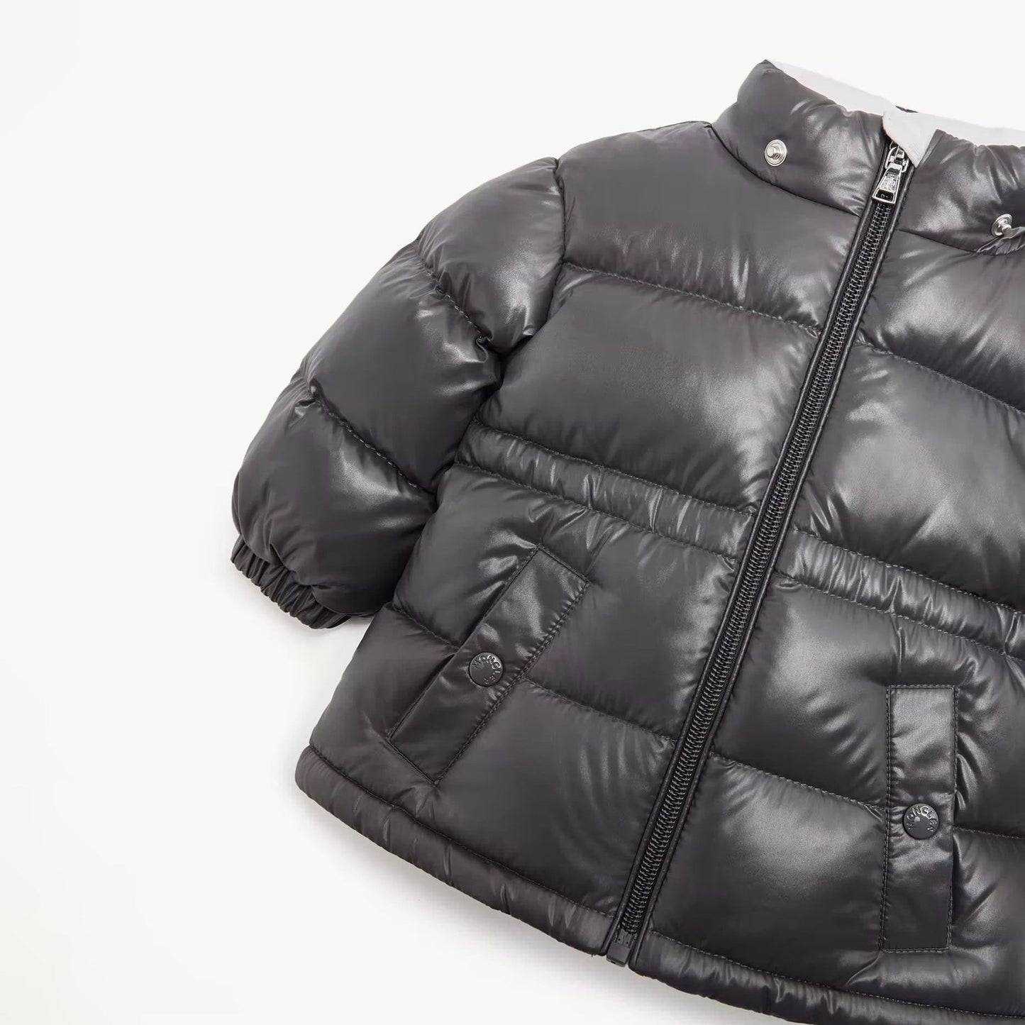 女婴深灰色"MAIRE"羽绒服