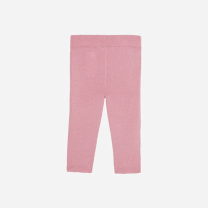 女婴深粉色打底裤