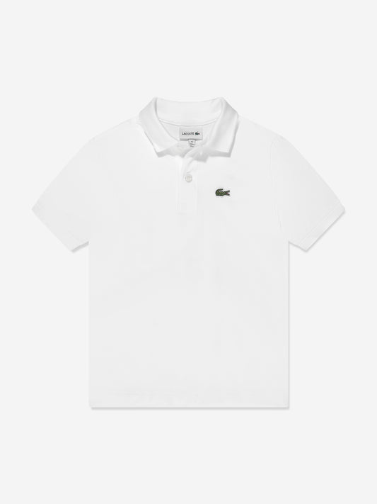 Lacoste 男童徽标 Polo 衫