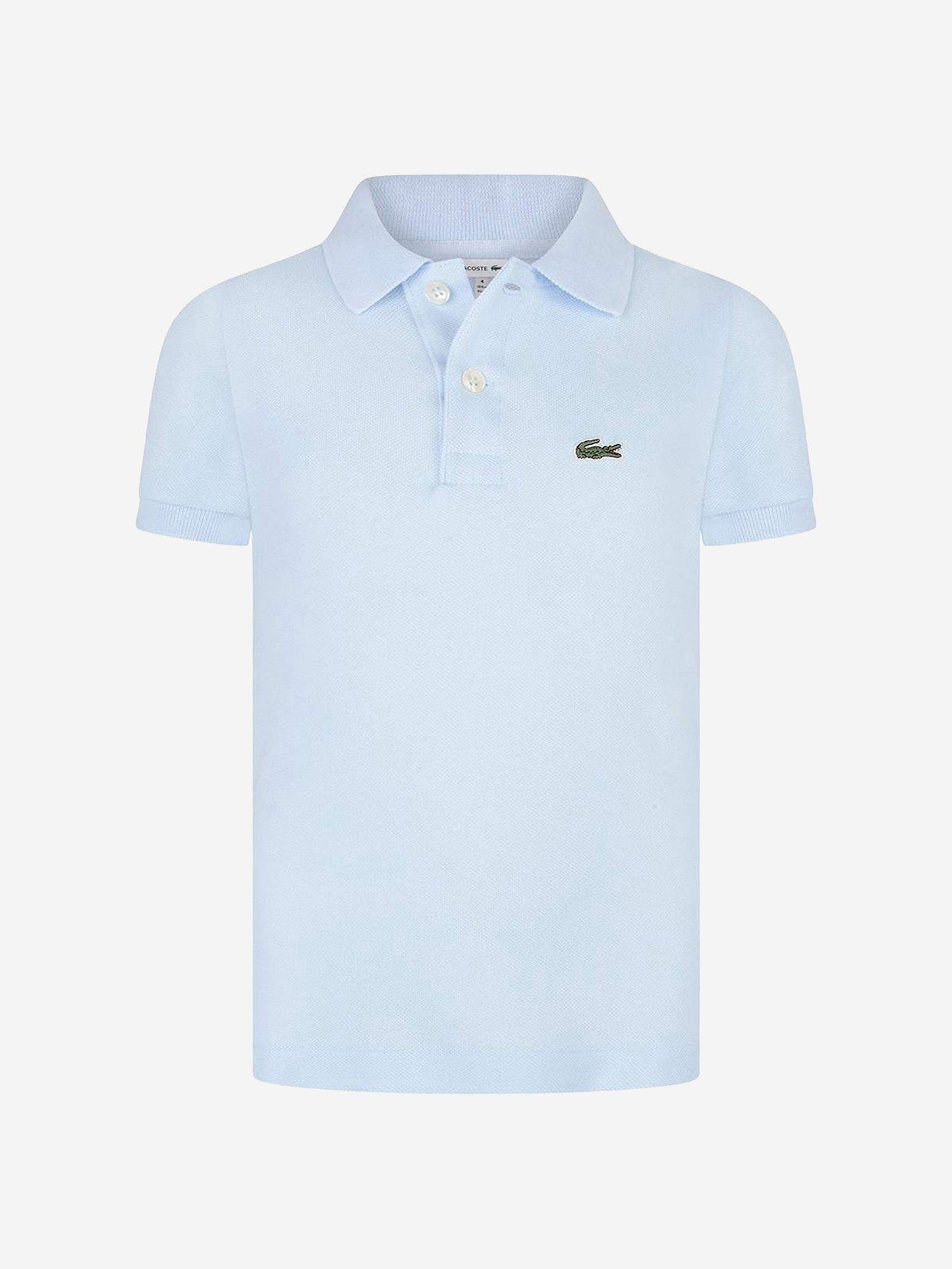 Lacoste 男童棉质短袖 Polo 衫