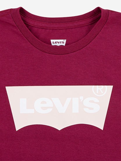 Levi's Girls Batwing T-Shirt in Red