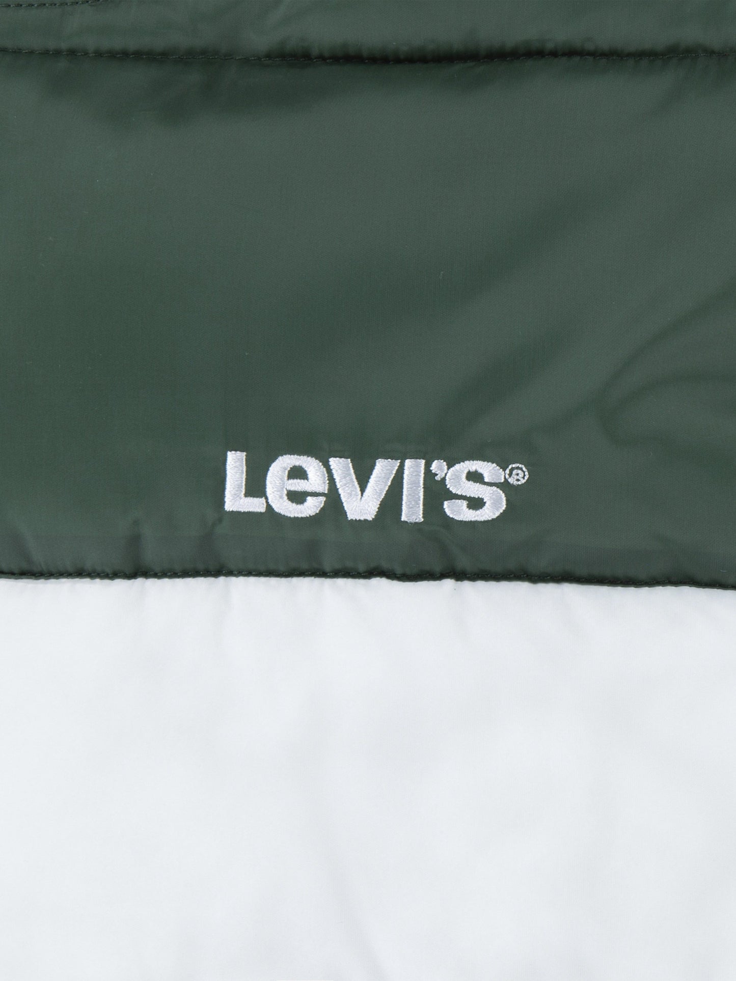 Levi's Boys Colourblock Puffer Jacket in Green