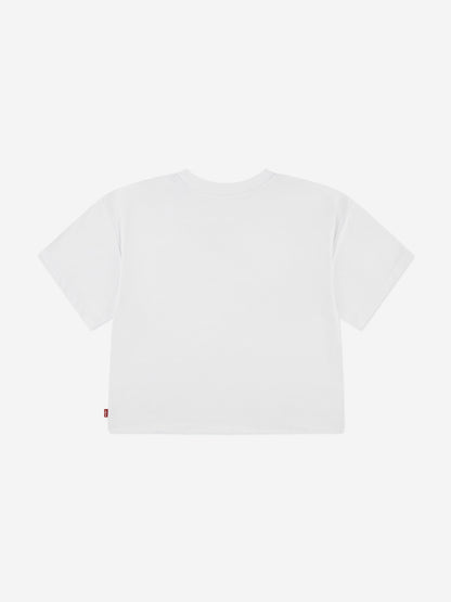Levi's Girls Floral Logo T-Shirt in White