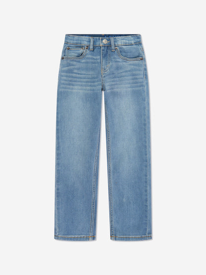 Levi's Wear 男童 502 高性能牛仔裤（蓝色）