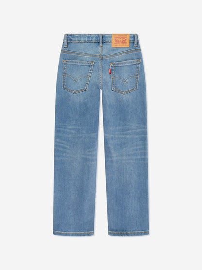 Levi's Wear 男童 502 高性能牛仔裤（蓝色）