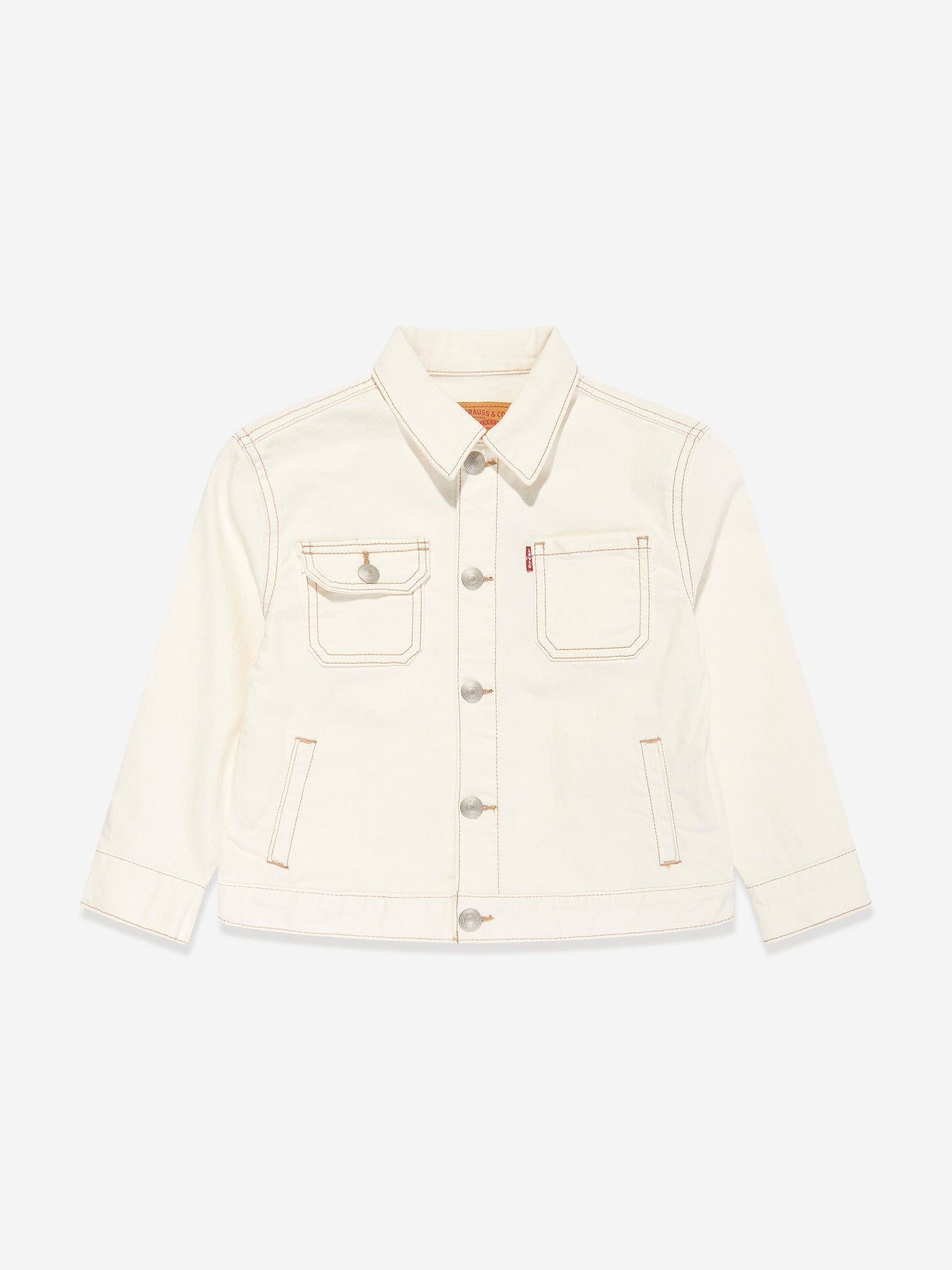 Levi's Wear 男童休闲牛仔夹克（象牙色）
