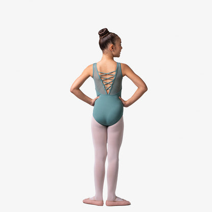 女童绿色"Hannah"芭蕾舞连体衣(LUB920/JADE)