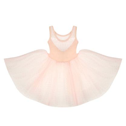 女童粉色芭蕾舞服套装