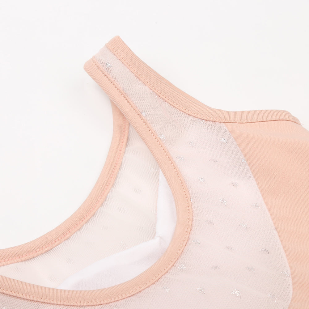 女童粉色芭蕾舞服套装