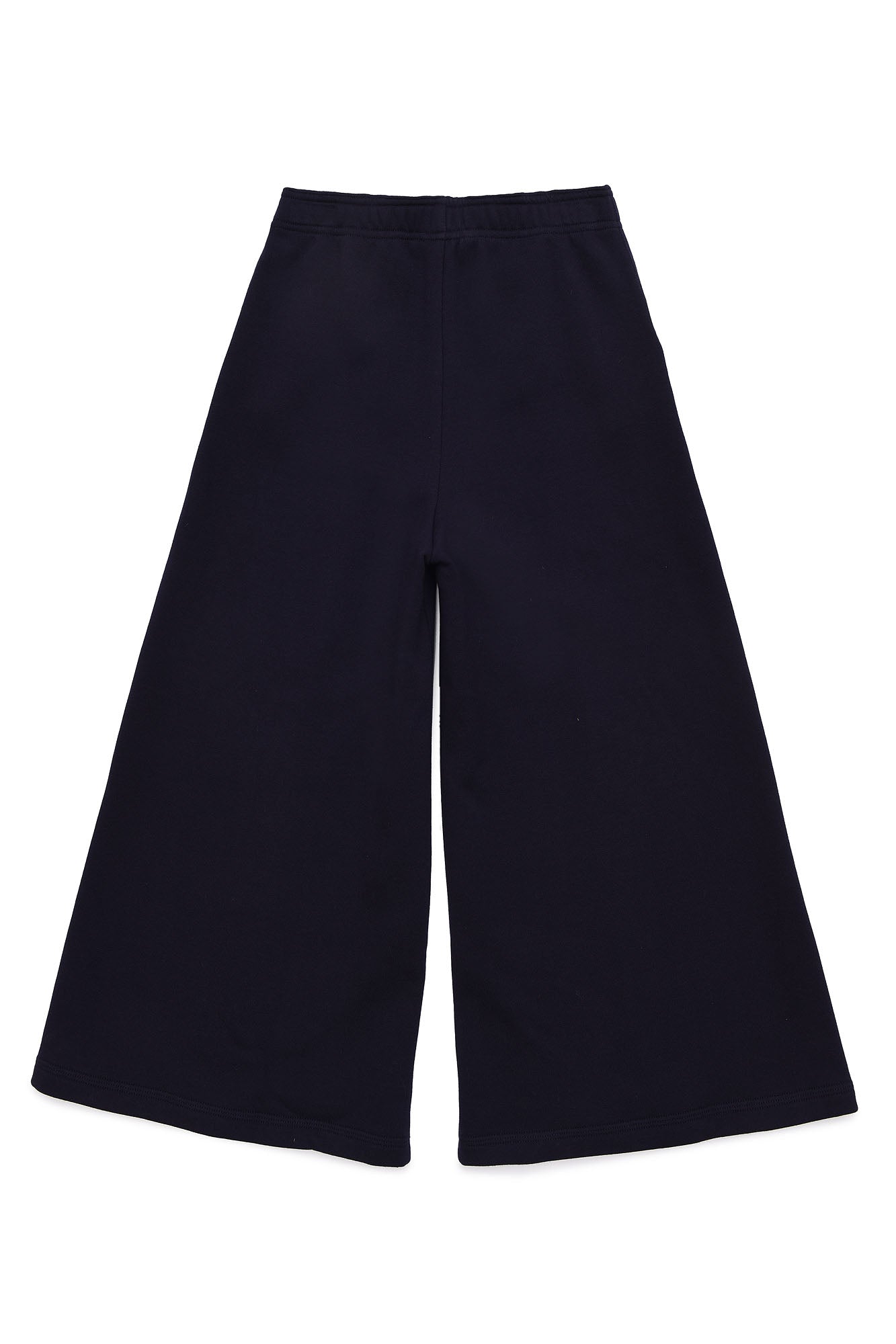 女童深蓝色棉长裤