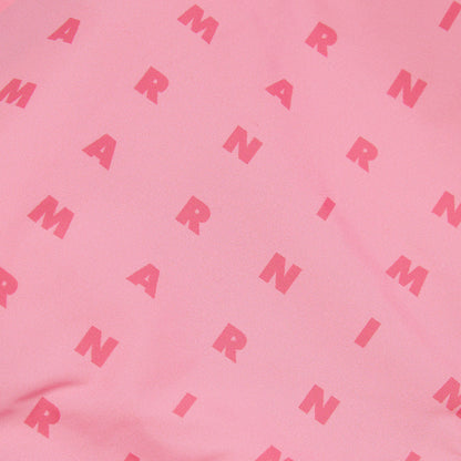 儿童粉色Logo拉链夹克