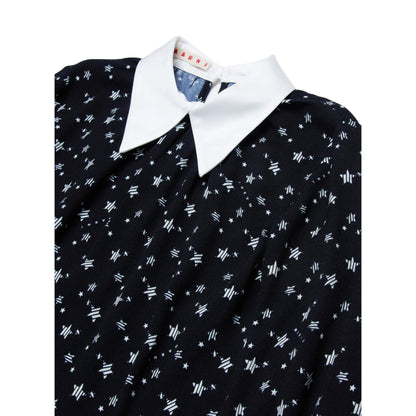 女童黑色星星连衣裙