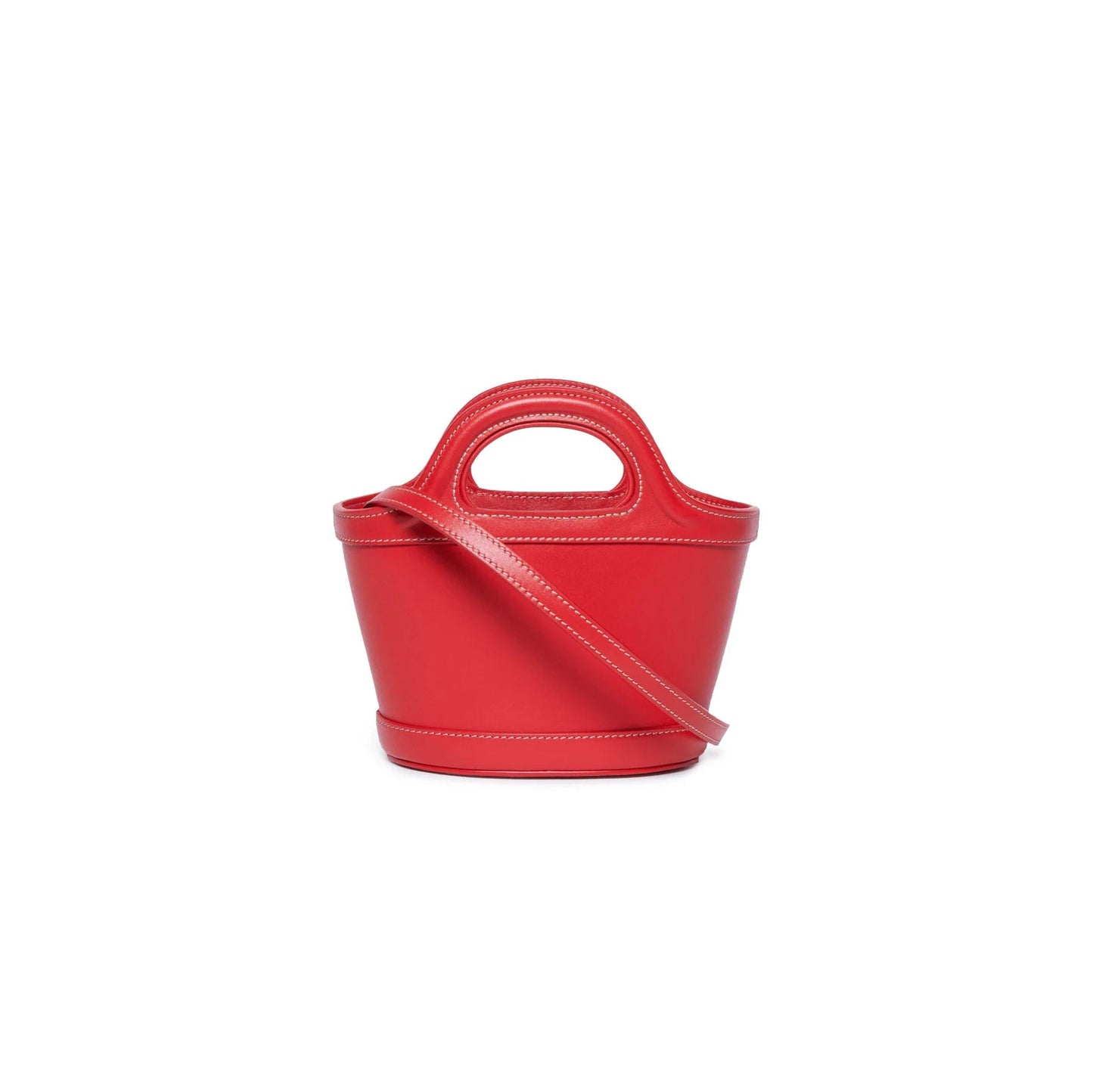 女童红色单肩包