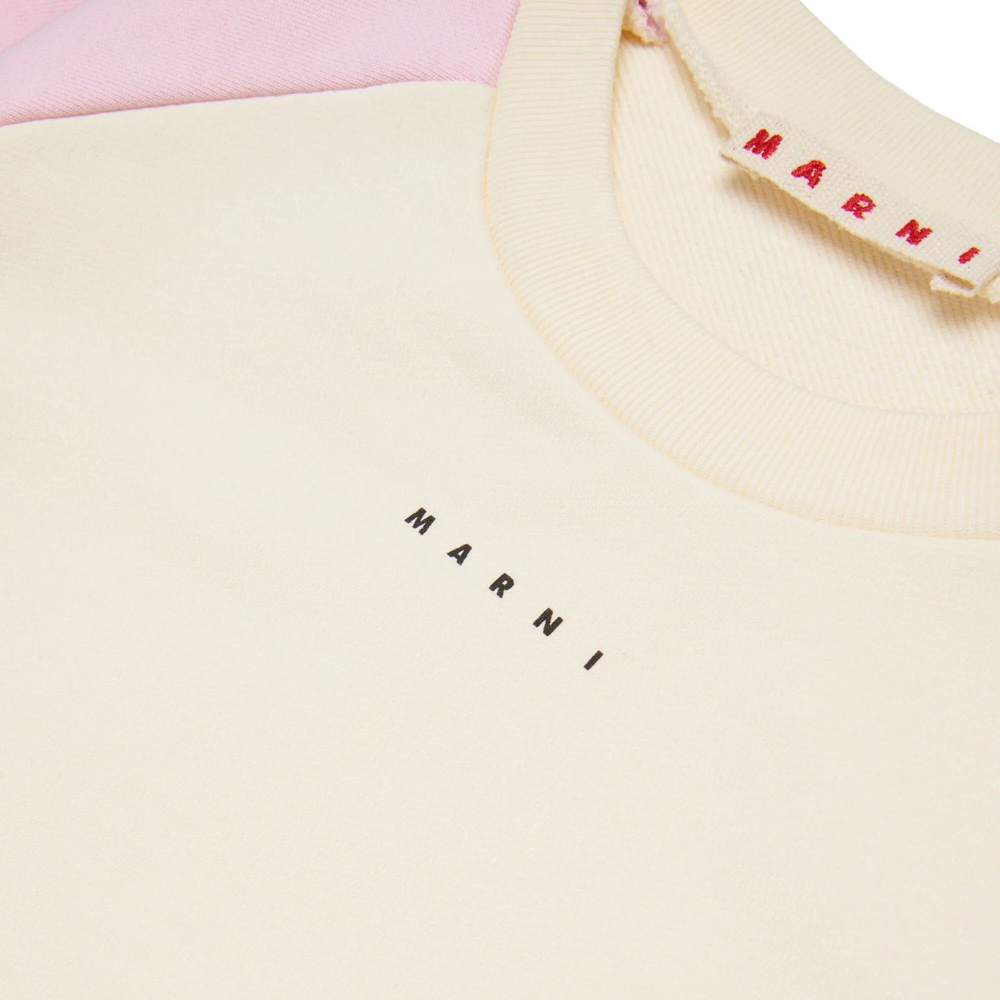 女童黄色Logo棉卫衣