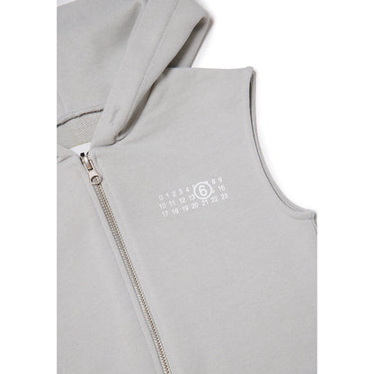 女童灰色棉马甲