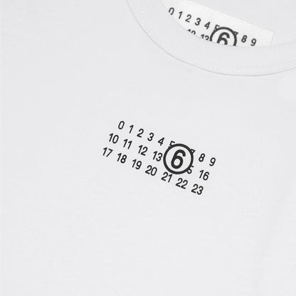 儿童白色Logo棉背心