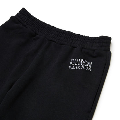 儿童黑色棉长裤