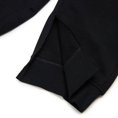 儿童黑色棉长裤