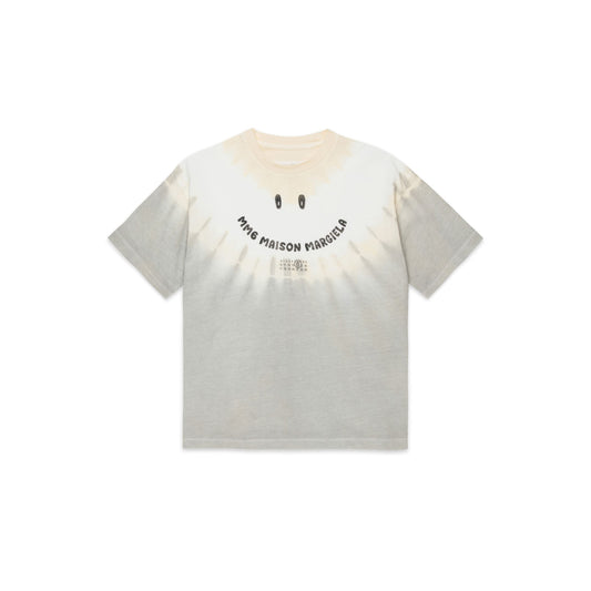 儿童浅灰色Logo棉T恤