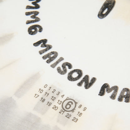 儿童浅灰色Logo棉T恤