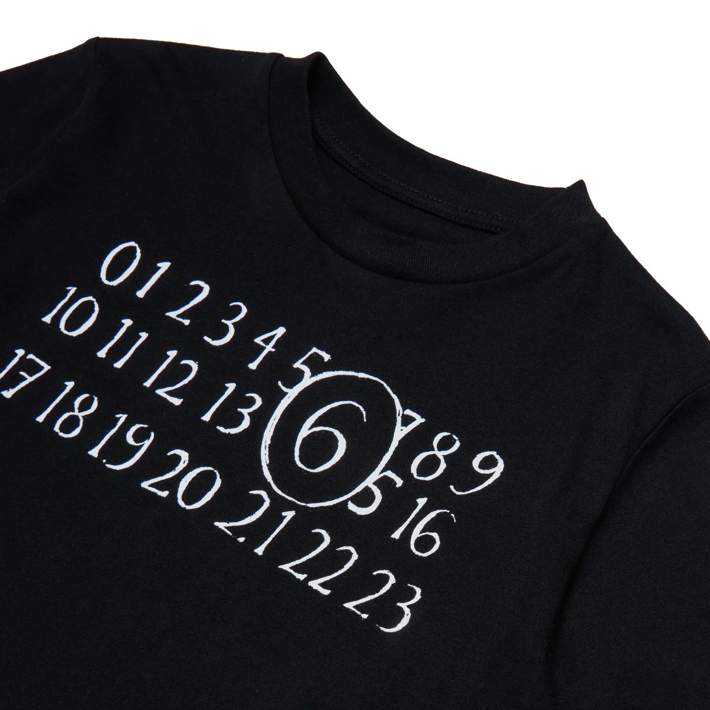 儿童黑色Logo棉T恤