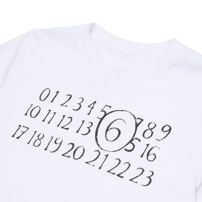 儿童白色Logo棉T恤