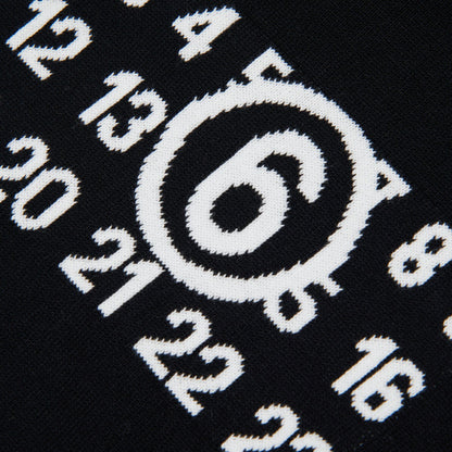 儿童黑色棉针织毛衣