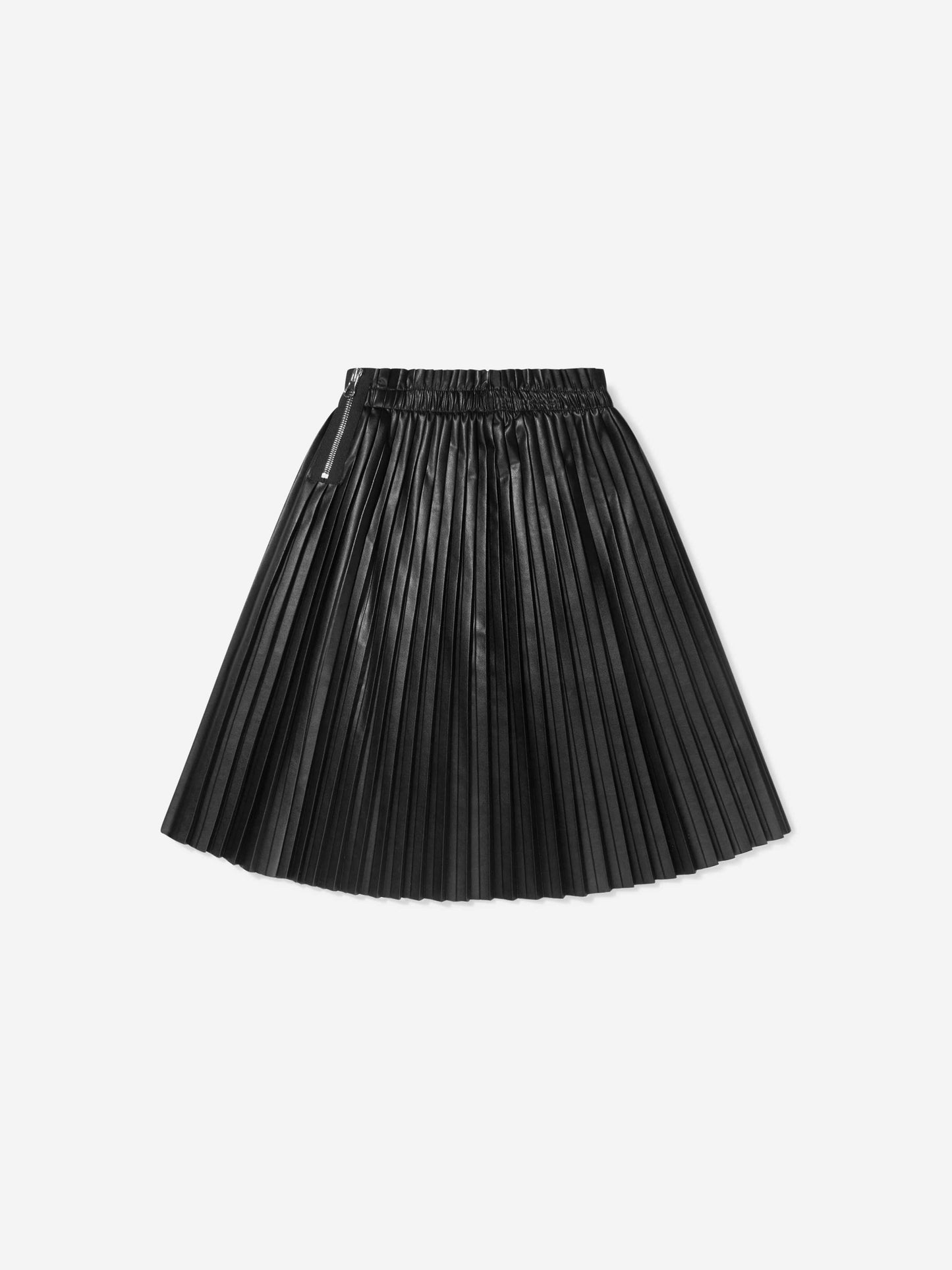 MM6 Maison Margiela 女童仿皮百褶裙