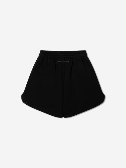 MM6 Maison Margiela 儿童黑色徽标短裤
