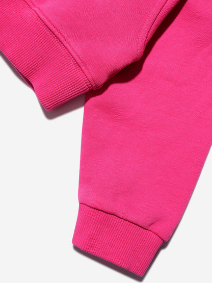 MM6 Maison Margiela 女童短款徽标运动衫（粉色）